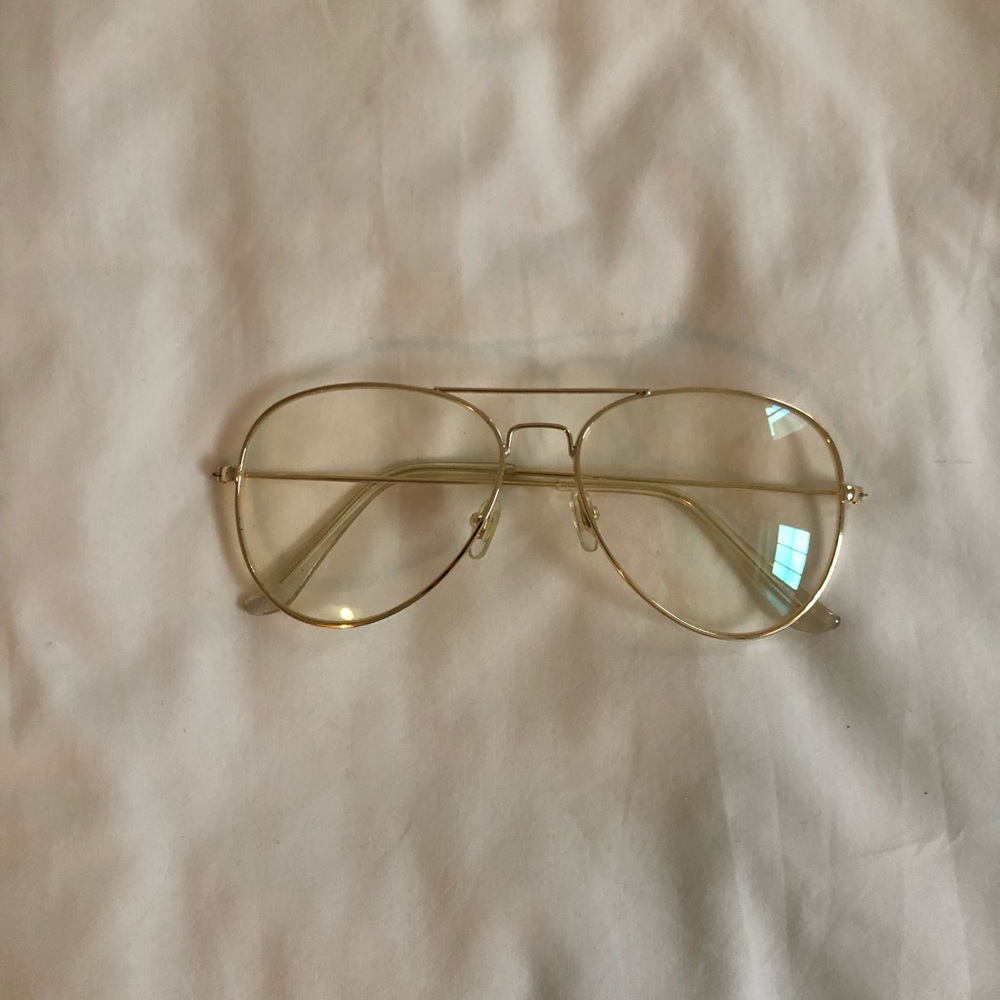 Blue light blocking aviators